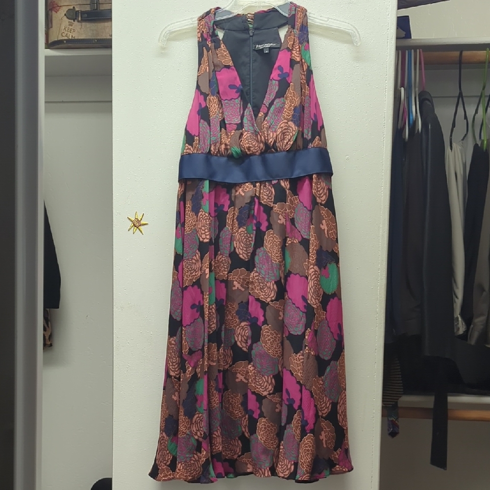 Betsey Johnson Elegant Multicolor Sleeveless Dress